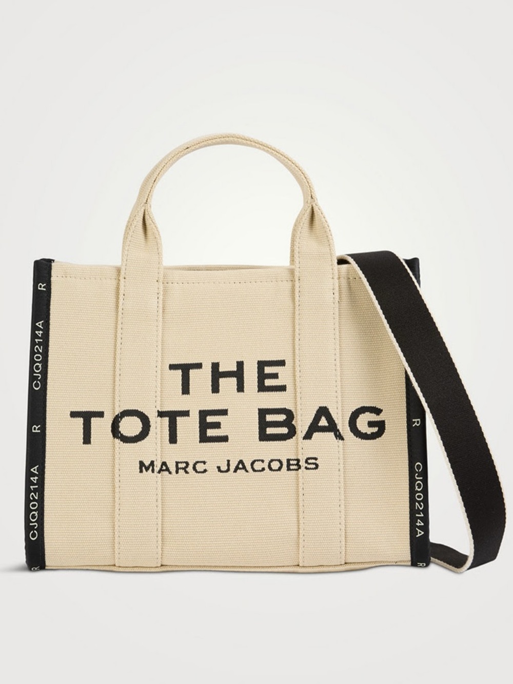 MARC JACOBS | The Medium Jacquard Tote Bag in Warm Sand